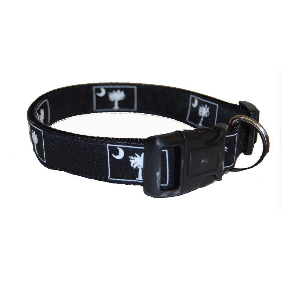 SC Palmetto Dog Collars in Many Colors