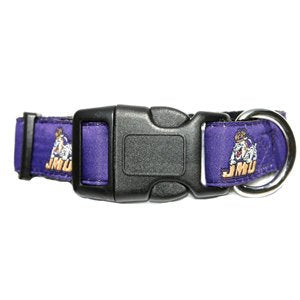 James Madison JMU Dog Collar