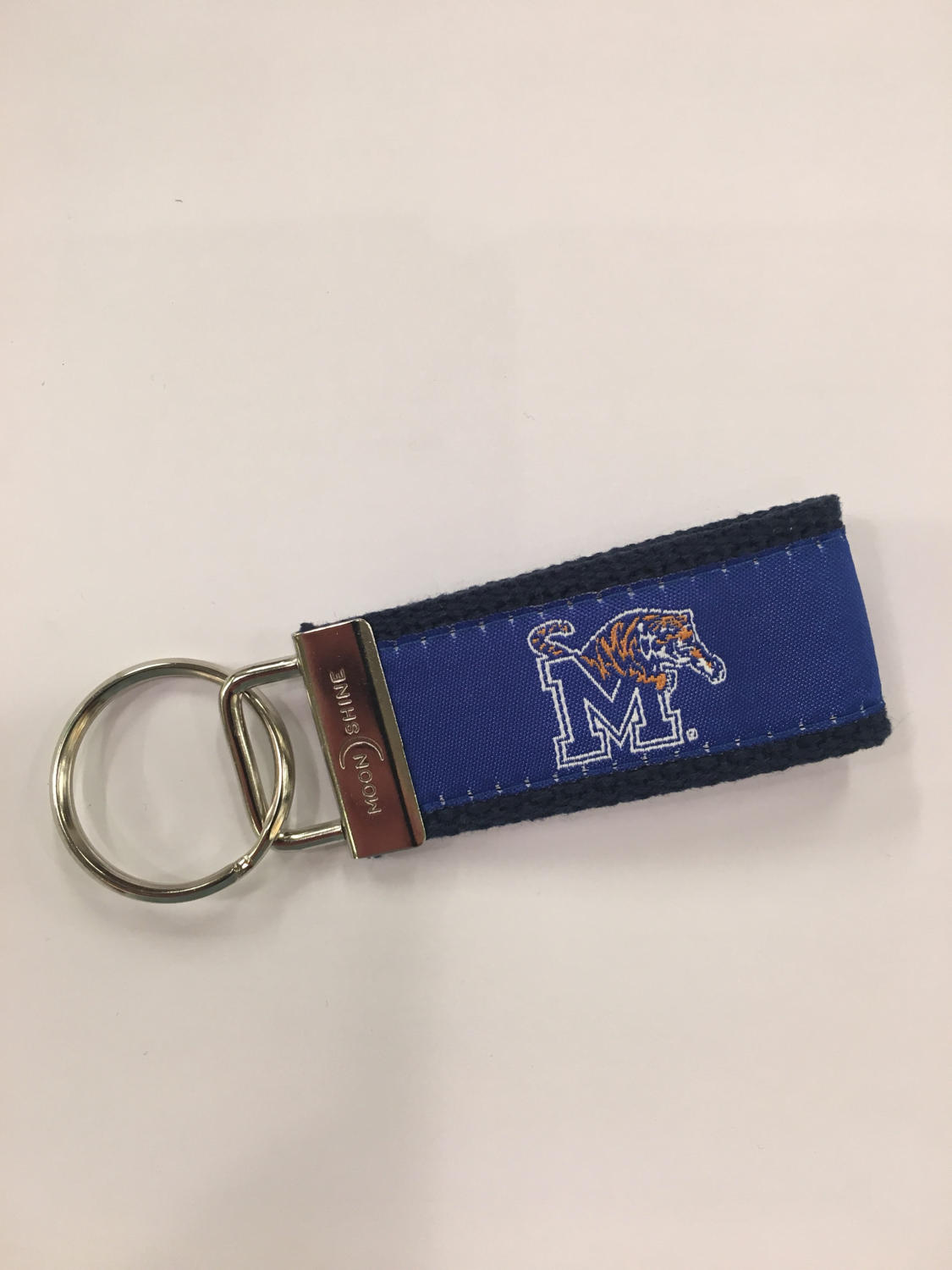 Memphis University Web Key Chain