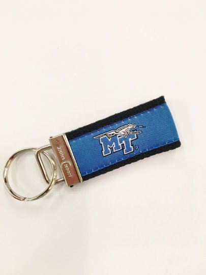 University of Middle Tennessee licensed web key chain