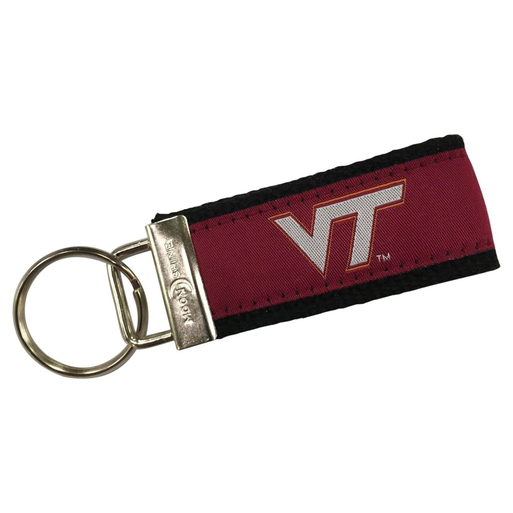 University of Virginia Tech VT licensed web key chain
