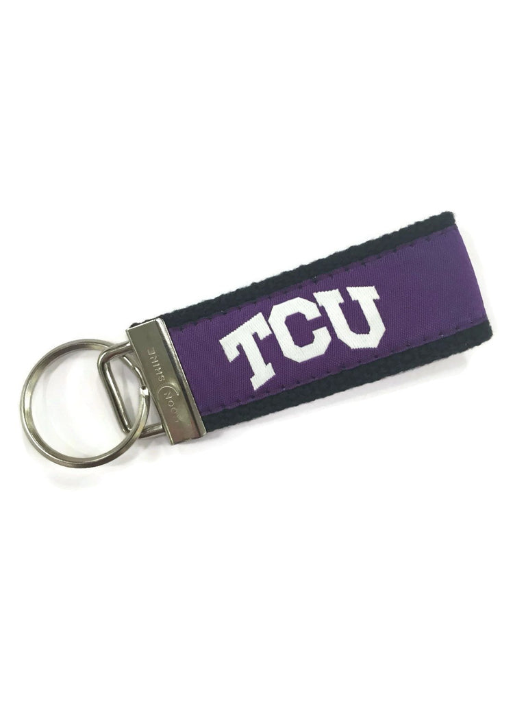 Texas Christian University TCU Web Key Chain