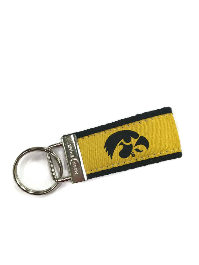 University of Iowa licensed web key chain