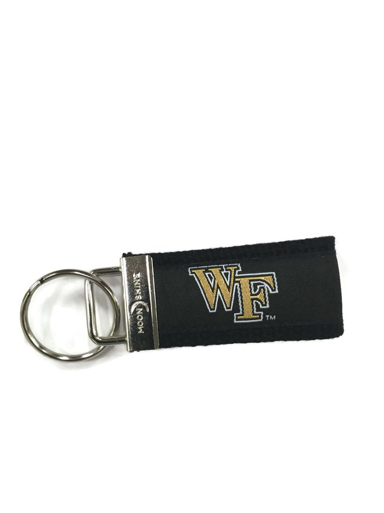 University of Wake Forest licensed web key chain