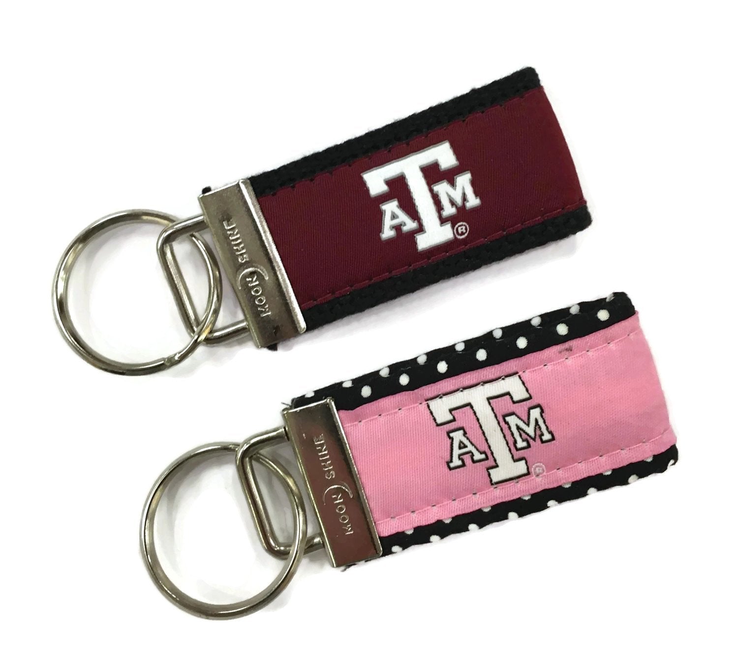 Texas A&M  licensed web key chain